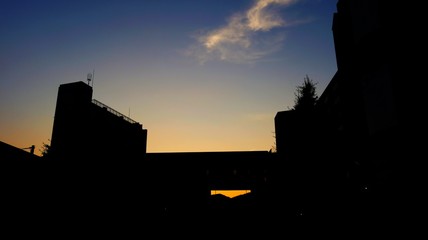 Obraz premium シルエット