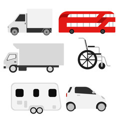 Car pattern flat illustration design