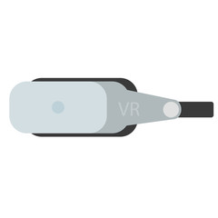 VR Goggles flat illustration design