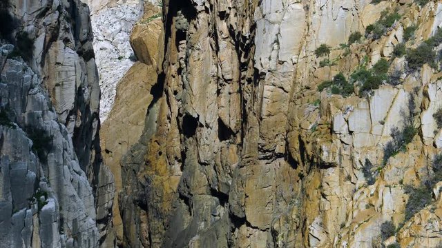 Caminito del Rey, Gorge of the Gaitanes (Desfiladero de los Gaitanes), &Aacute;lora, M&aacute;laga, Andalusia, Spain, Europe