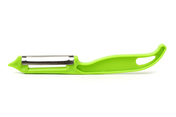 Vegetable and fruit peeler isolated on white background 
