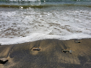 coal beach pollution