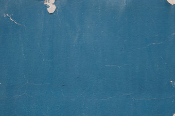 Blank grunge concrete wall blue color for texture background - obrazy, fototapety, plakaty