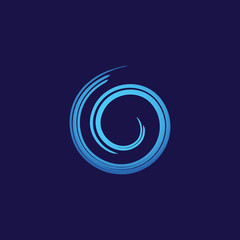 abstract cosmic logo