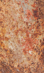 Old Weathered Corrugated Rusty Metal Texture
