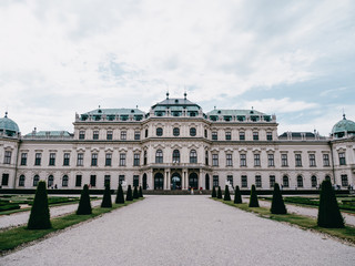 Obraz premium Upper Belvedere in Vienna, Austria