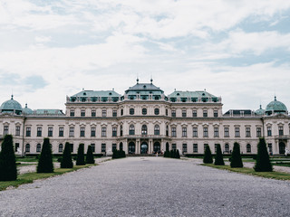 Fototapeta na wymiar Upper Belvedere in Vienna, Austria