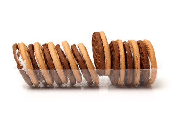 Round cricket isolated on a white background 