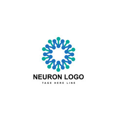 neuron logo template