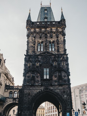 Obraz premium Powder Tower in Prague, Czech Republic