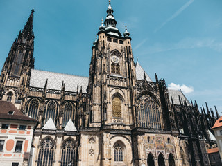Fototapeta na wymiar St. Vitus Cathedral, Prague, Czech Republic
