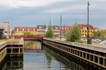 at the docks in fredericia denmark