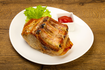 Roasted pork