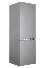 Refrigerator Isolated on White Background. Modern Kitchen and Domestic Major Appliances