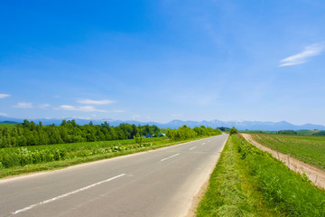 絶景のドライブルート　日本の北海道