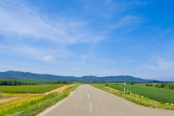 絶景のドライブルート　日本の北海道
