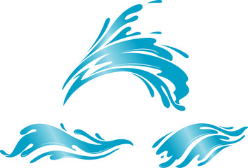 Water Splash Wave Set