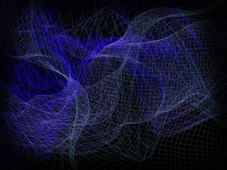 background abstract wave digital blue ripple 