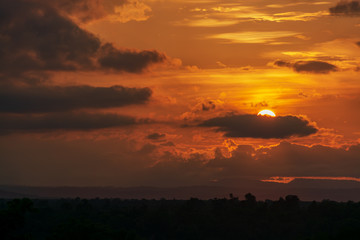 Obraz premium Scenic View Of Dramatic Sky