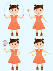 Concept of position character.