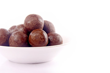 chocolate hazelnut in bowl