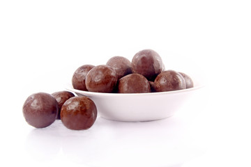 chocolate hazelnut in bowl