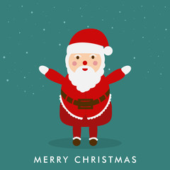 Celebration of Christmas Day with Santa Clause.