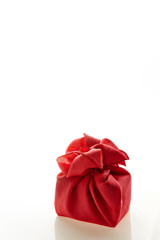 Korean traditional wrapping bag on white background