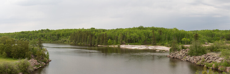 landscape with river