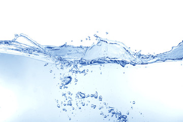  water splash isolated on white background, water splash
