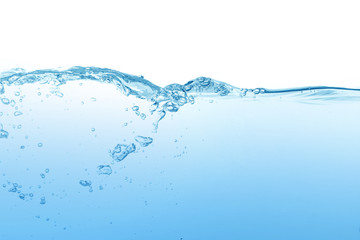 water splash isolated on white background, water splash