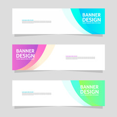Minimalist cover design. Colorful halftone gradient. abstract banner design template