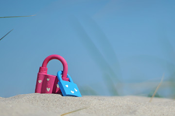 am Strand - ewige Liebe