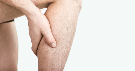Shin trauma, pain crick.