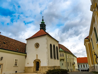 View on the Saint Anne Chapel in Szekesfehervar