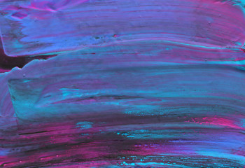 photography of abstract marbleized effect background. Blue, pink and purple creative colors. Beautiful paint