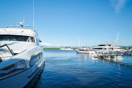 Port Denarau In Fiji.