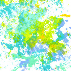 Abstract Acrylic Paint Spatter Background