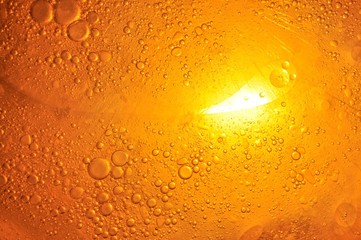 glass of beer background or texture