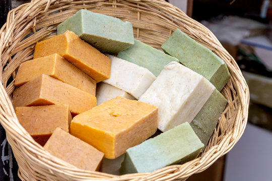 Pistacia (Bittim) and Olive Oil Soap Bar from Mardin, Turkey. -