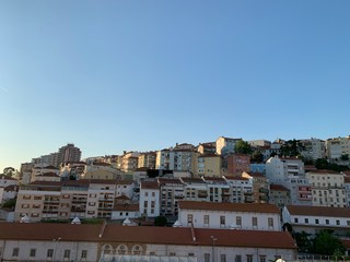 Fototapeta na wymiar Roofs of Coimbra, Portugal