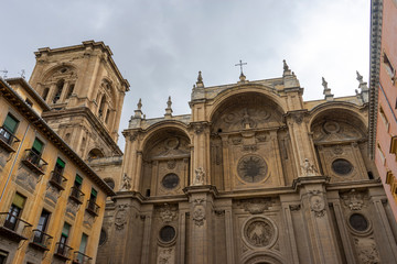 Fototapeta na wymiar Catedral de Granada, España