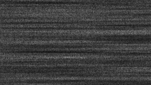 Showing animation of classic tv noise glitch. Caused by electromagnetic signals prompted by cosmic microwave background radiation.