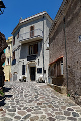 Sardinien Castelsardo Restaurant in der Altstadt