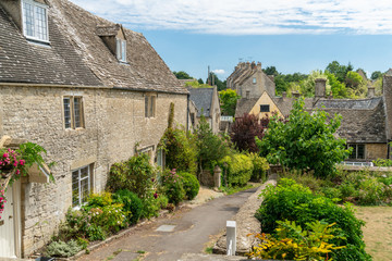 Fototapeta na wymiar Bisley a picturesque Cotswold village, Gloucestershire, United Kingdom