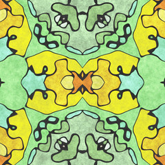 Seamless napkin- geometry ornate