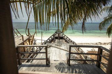 Fototapeta premium Place for macking traditional wooden boats in Sulawesi Bria Indoneisa