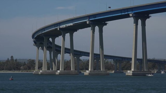 Coronado bridge in San Diego, California, USA