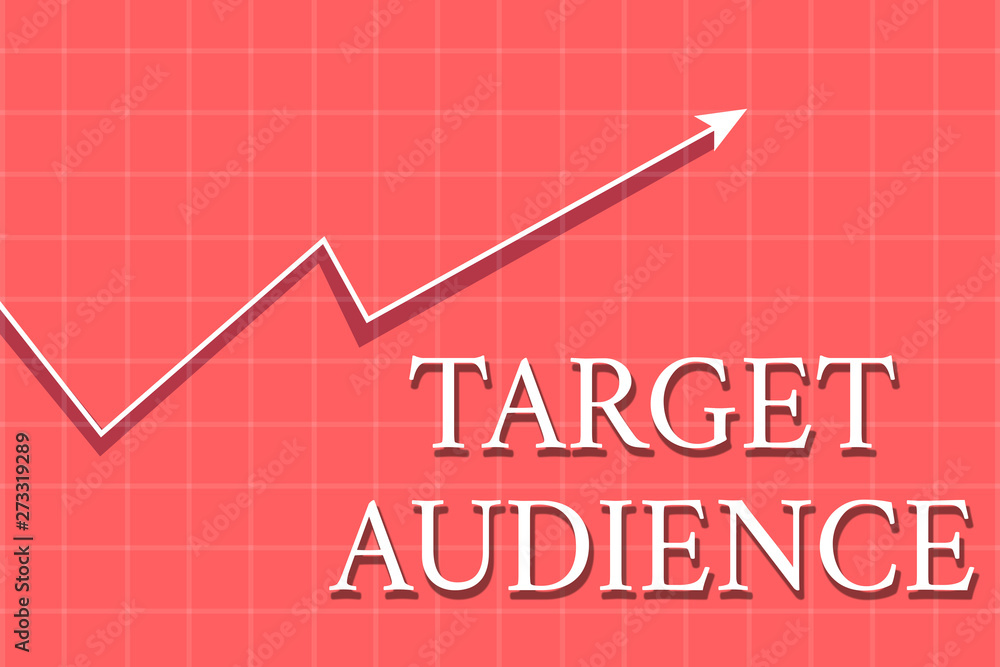 Poster conceptual hand writing showing target audience. concept meaning category of showing you want to add