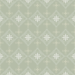 Retro seamless pattern. Background Wallpaper. Vector graphics